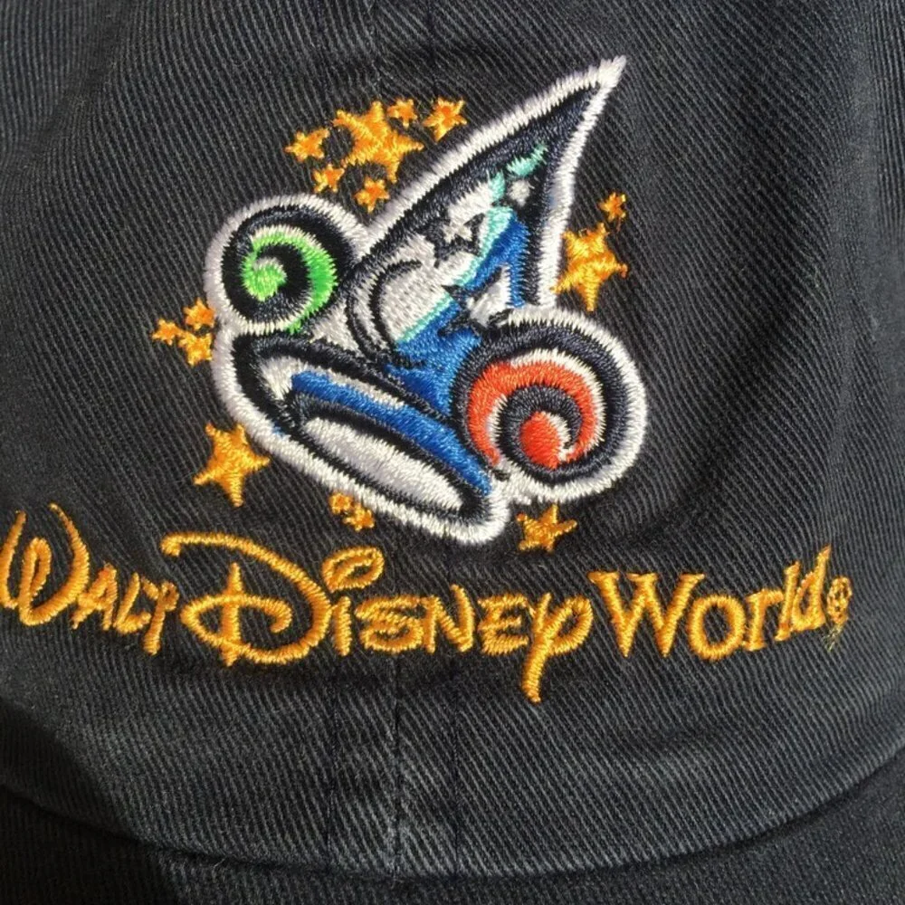 Walt Disney World Kids Baseball Hat One Size Fits‎ All Navy Blue
